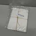 50 Pack Cotton Watercolor Paper with Deckle Edge 200 GSM Rough Textured Watercolor Paper for Writing (Off White)