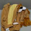 Spooktacular Creations Halloween Baby Lion Costume Toddler Set with Toy Zebra for Kids Deluxe Realistic Halloween Dress Up, Animal Themed Party (3T (3-4 yrs))