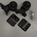 Zoofen Replacement Luggage Wheel W149-2 Suitcase Repair Spinner Wheels with Dual-Wheel Luggage AccessoriesW149-22pcs