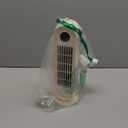 Misby Desk Fans Small Quiet, 13 Inch Office Fan for Saving Space, 4000mAh Battery Operated, 3 Speed Adjustment, 90 Oscillation Bladeless Table Fan, Ideal for Office, Bedroom (Ivory White)