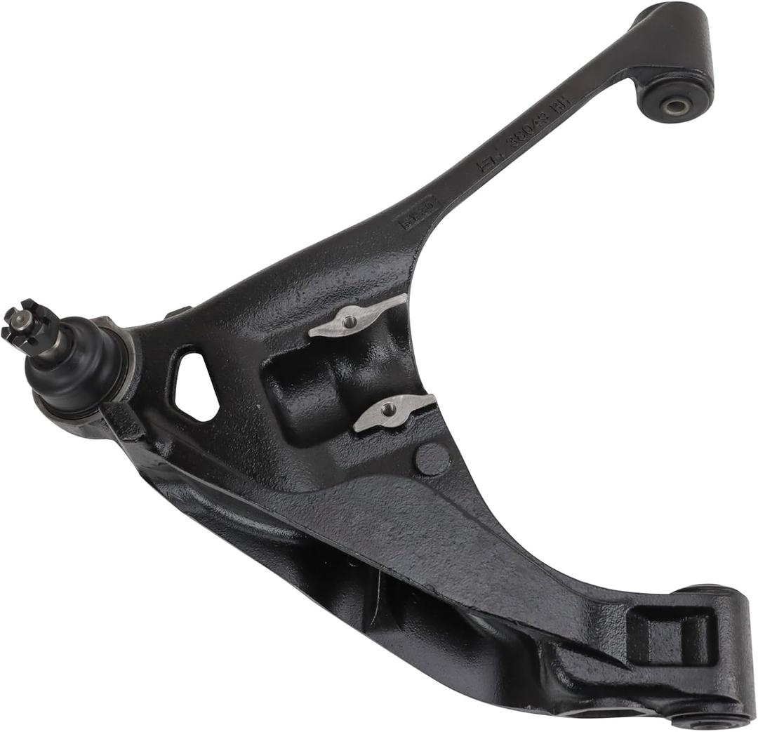 TRQ Front Right Lower Control Arm with Ball Joint Compatible with 2000-2004 Dodge Dakota 2000-2003 Durango