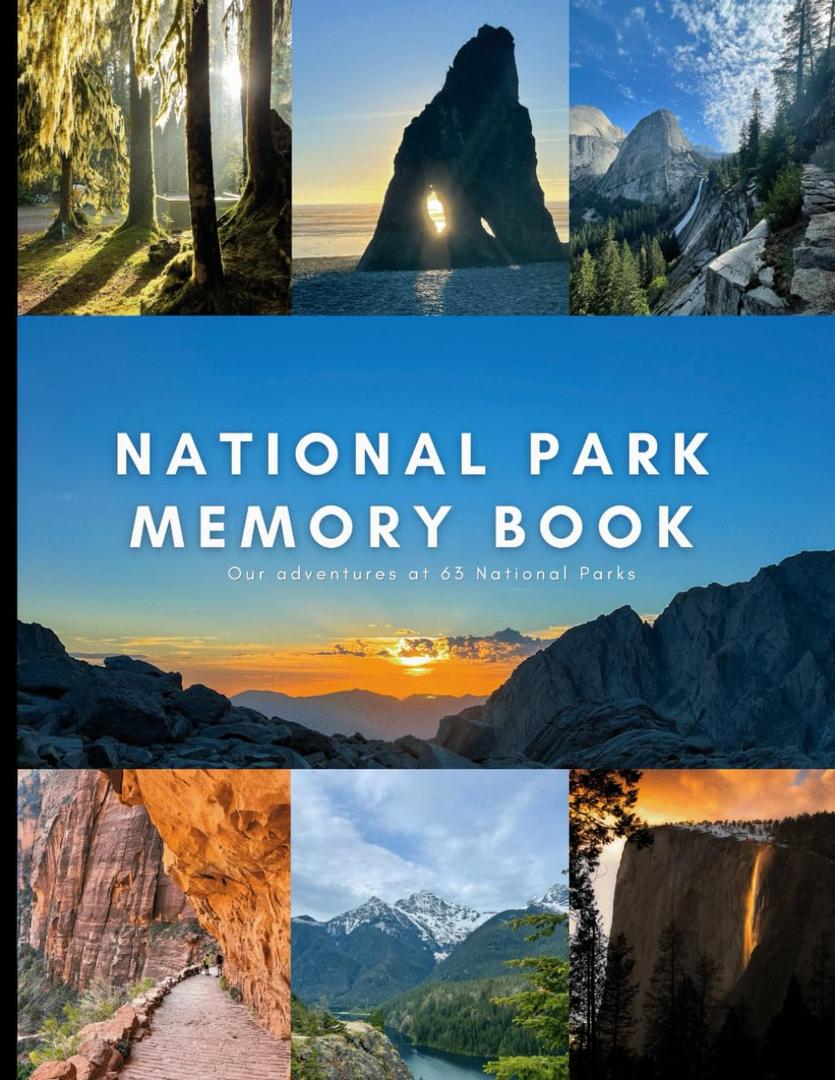 National Park Memory Book Paperback