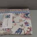 2x3 Washable Entryway Rug- Modern Oushak Rug Vintage Floral Carpet for Bedroom Non-Slip Low Pile Soft Machine Washable Doormat for Indoor Entrance, Laundry, Kitchen, Bathroom (2'x3', Pink and Blue)