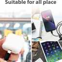 2 x Gigastone 5-Pack Charging Cable for Apple Lightning Devices, 3ft Fast Charge 12W, Compatible with iPhone, iPad, Charging only, Data Sync not Supported, Black