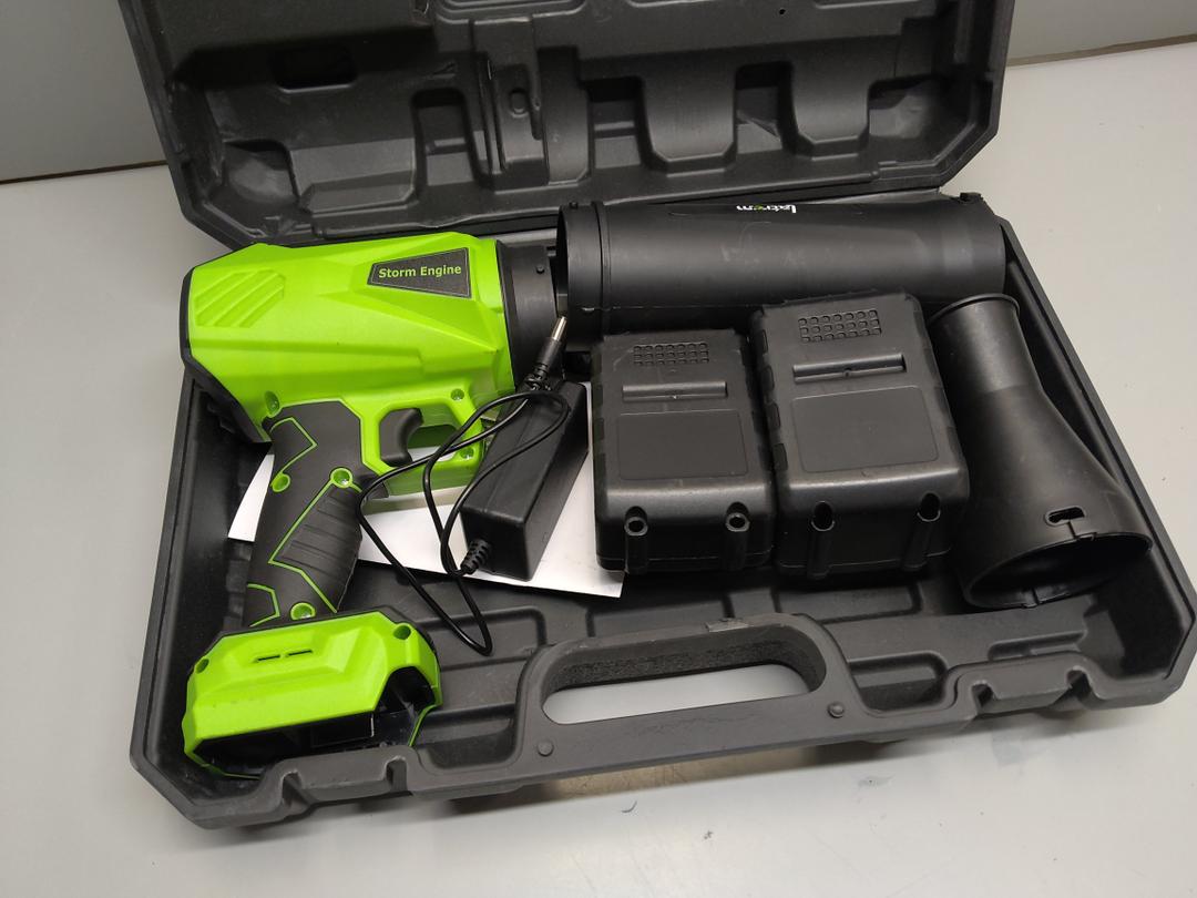 Blumway Leaf Blower Cordless with Battery, 21V Handheld Leaf Blower with 3 Extended Nozzles, Electric Leaf Blowers with 2 Pcs 3.0Ah Batteries, Portable Leaf Blowers for Lawn Care, Leaves,Dust, Car