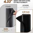 71" Basketball Pole Pads 4"x4" Basketball Base Pads Set, Flame-Retardant & Waterproof All-Weather Protection Hoop Padding Outdoor for Schools, Garages, Basement Pole Cover