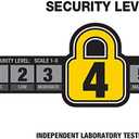 BELL 7067993 Catalyst 300 U Lock, Black