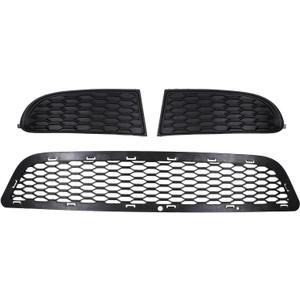 Front Lower Grill Grille and Fog Light Cover Bezel for Dodge Journey 2011-2020