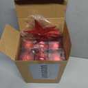 18pcs Christmas Balls Plating Balls Gift Box Tree Top Star Set Christmas Decorations (Size : Red)