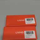 livho Rectangle Polarized Sunglasses Trendy for Women Men Retro Sun Glasses for Women Men 2025 Oversized UV Protection Shades
 Set Of 2