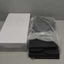 Meangood Bathroom Corner Shelf Stand, 3 Tier Solid Wood Display Shelf for Narrow Space, Shower Corner Shelf, Plant Stand Nightstand, for Living Room, Bedroom, Home Office, Elegant Black