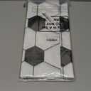 Mixweer 4 Pcs Soccer Plastic Tablecloth Party Decorations 54 x 108 Inch Disposable Plastic Table Cover for Soccer Birthday Party Decorations