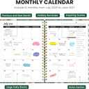 ZOTIA Planner 2026-2027, Jul 2026-Jun 2027 Weekly & Monthly Calendar