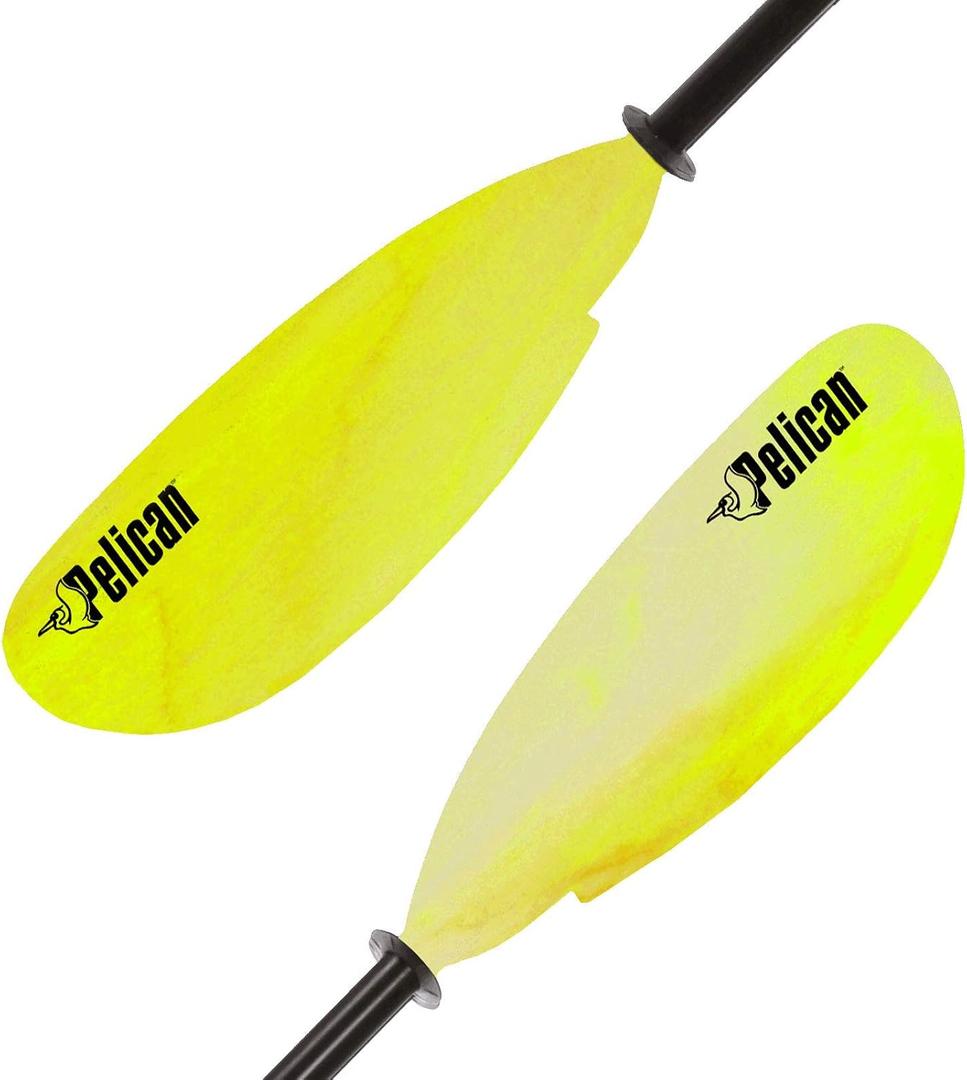 Pelican - Poseidon Paddle - Aluminum Shaft with Reinforced Fiberglass Blades - Lightweight, Adjustable Kayaks Paddles - Perfect for Kayaking Boating, 90.5 in - 229.87 cm