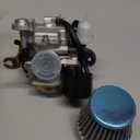 GY6 50cc Carburetor PD18J Carb 18mm Compatible With 4 Stroke 49cc 50cc 80cc 139QMB 139QMA Moped Engine for Taotao Kymco Scooter with Fuel Filter Spark Plug Intake Manifold