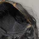 Burgundy Ombre 26 Inch HD Lace Front Wigs for White Women Black Women - Pre Plucked Body Wave Synthetic Wig with Tiny Knots 136 Pre Layered Natural Hairline Glueless Wigs Wear and Go