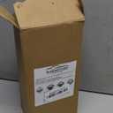 Heated Steering Wheel Cover  WARMITORY PU Leather 12V Quick Heating Car Hand Warmer, Anti-Slip, Universal 14.515.5" Fit for Car, Truck, SUV Steering Wheels (Black)