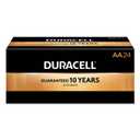 Duracell MN1500BKD Alkaline Battery with Duralock, Size Aa, Shape, (Pack of 144)