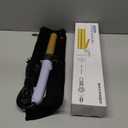 Rotating Curling Iron 1 1/4 Inch, Upgraded ZAVAREA Automatic Curling Iron with Extra-Long Barrel, Dual Voltage Self Curling Wand 1.25" Hair Curler