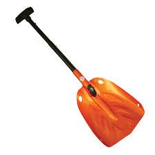 SubZero 17222 Collapsible Snow Shovel, Light Weight Aluminum Snow Shovel for Car, Emergency Shovel for Driveway and Car (Red, Pack of 1)