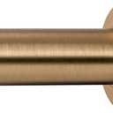 Ivilon Tension Curtain Rod - Spring Tension Rod for Windows or Shower, 36 to 54 Inch. Warm Gold