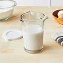 Anchor Hocking Triple Pour Glass Measuring Cup, 8 Oz Measuring Glass