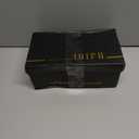 IDIFU IN3 Kitten Heels Strappy Slingback Open Square Toe Short Low Small Heeled Sandals Wedding Bridal Prom Bride Bridesmaid Dress Shoes For Women Comfortable Work Cute Trendy Fashion Heels (6, White Pu)