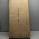 TEMI Small Computer Desk Folding Table - 35.8" Foldable Office Desk, No Assembly, Perfect for Small Spaces in Bedroom, Dorm, or Apartment, Portable Mini Desk or Study Table with Compact Design, Brown