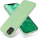 OTOFLY Compatible with iPhone 11 Pro Case,Ultra Slim Fit iPhone Case Liquid Silicone Gel Cover with Full Body Protection Anti-Scratch Shockproof Case (Tea Green)