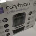 Baby Brezza Baby Bottle Washer Pro - Clinically Proven Better Cleaning - Washer, Sterilizer + Dryer In One Appliance for Essentials like Bottles + Pump Parts Machine Replaces Brushes + Racks
