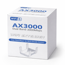 AX3000 WiFi 6 Range Extender - Dual Band WiFi Signal Booster with Gigabit Ethernet Port, Up to 3000Mbps Speed, 2.4GHz & 5GHz Wireless Repeater, Access Point Mode, Easy Setup for Home and Office