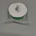 1.5 Inch Green Polyester Ribbon - 50 Yards Bulk Spool for Gift Wrapping, Wedding Decor, Bows, Crafts - Soft & Fray Resistant