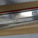 18 inch Drawer Slides 4 Pairs (8pcs) 3 fold Full Extension Side Mount Cabinet Drawer Glides 18" Silver Cabinet Rails for Dresser, Cabinet, Kitchen,Trash Can, Wardrobe 100 LB Capacity