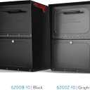 Architectural Mailboxes 6200B-10 Oasis Classic Locking Post Mount Parcel Mailbox with High Security Reinforced Lock,Black,18.00 x 15.00 x 11.50 inches