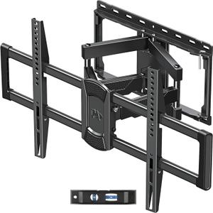 Mounting Dream TV Wall Mount for 42-84 Inch TVs, Full Motion Articulating Bracket with Swivel and Tilt, Max VESA 600x400mm, Up to 100lbs, Fits 16" Wood Studs MD2619