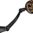GOMEXUS Power Handle Compatible for Penn Battle III&IV Spinning Fishing Reel Replacement Carnk (Make Sure Your Reel's Size & Please Note The First Picture)