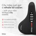 Wittkop Bike Seat I Bicycle Seat for Men and Women, Waterproof Bike Saddle with Innovative 5-Zone-Concept I Exercise Bike Seat for BMX, MTB & Road