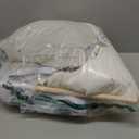 Teepee Tent for Kids Sleepover Party 2 Pack: Inflatable Airbed & Star Lights & Colored Flag - Indoor Outdoor Toddler Play Tent for Girls Boys Birthday Gifts Slumber Party (White)