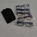 NORPERWIS Reading Glasses 5 Pairs Quality Readers Spring Hinge Glasses for Reading for Men and Women (3 Black 2 Tortoise, +1.25)