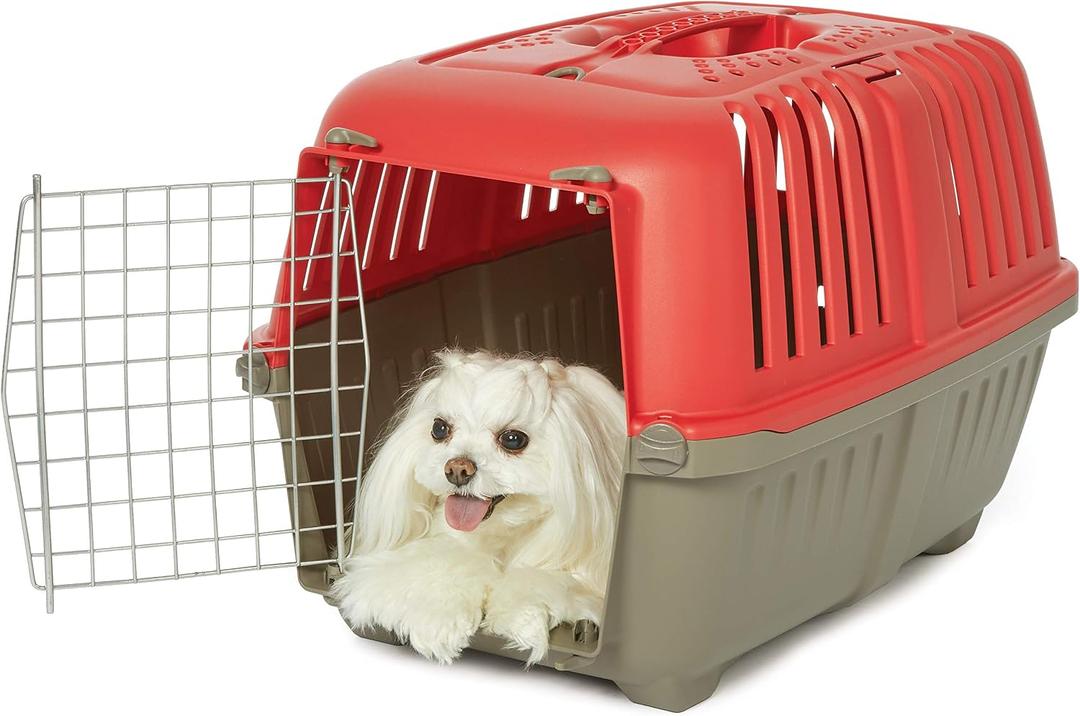 Midwest Homes Spree Travel Carrier 24-Inch Hard-Sided Dog & Cat, Size 14/22-Inch