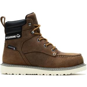 Wolverine Men's Trade Wedge Waterproof Steel Toe 6" Construction Boot (8.5 Wide)