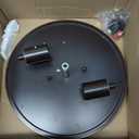 Flush Mount Ceiling Light Fixtures, 2-Light Oil Rubbed Bronze Ceiling Mount for Farmhouse with Seeded Glass Lampshade, Industrial Flush Mount Light Fixture for Hallway, Kitchen, Entryway and Foyer