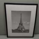 upsimples 16x20 Picture Frame, Display Pictures 11x14 with Mat or 16 x 20 Without, Wall Hanging Poster Frame, Black, 1 Pack