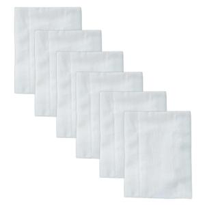 Ruvanti Unisex Baby Boys Girls Birdseye Prefold Cloth Diapers Washable - White 3-Ply 10 Pack