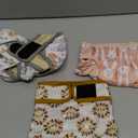 Langsprit Washable Female Dog Diapers (3 Pack) -Doggie Reusable Diapers for Doggy Puppy Female in Period - Highly Absorbent Dog Heat Panties with Adjustable Snaps (Rabbit, Owl, Lion, Large)