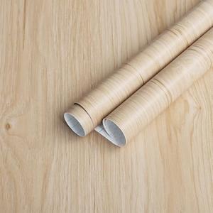 Heroad Wood Contact Paper Peel and Stick Wood Grain Wallpaper Oak Light Wood Contact Paper Countertops Cabinet Vinyl Wrap Thicken Textured Decoration Waterproof Self-Adhesive 17.5"x197"