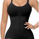 SHAPSHE Fajas Colombianas Moldeadoras Body Shaper Post Surgery Compression Garment Shapewear Tummy Control with Zipper, Size Small