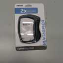 Carson LED Lighted Magnifold 2x Power Rectangular Magnifier For Reading, Inspection, Low Vision, Hobby and Crafts (MJ-50)