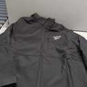 Reebok Mens Jacket - Water Resistant Zip Up Sherpa Fleece Lined Softshell Mens Lightweight Jacket - Winter Jackets for Men (X-Large, Black Ink)