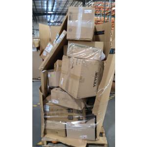 pallet of salvage items